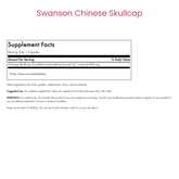 Chinese Skullcap